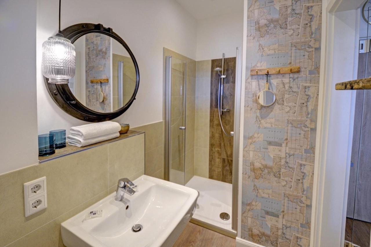 Fewo1846 Intermar - Marina Del Rey - Elegantes Studioapartment Mit Meerblick Und Eigenem Strandkorb Glücksburg Екстериор снимка