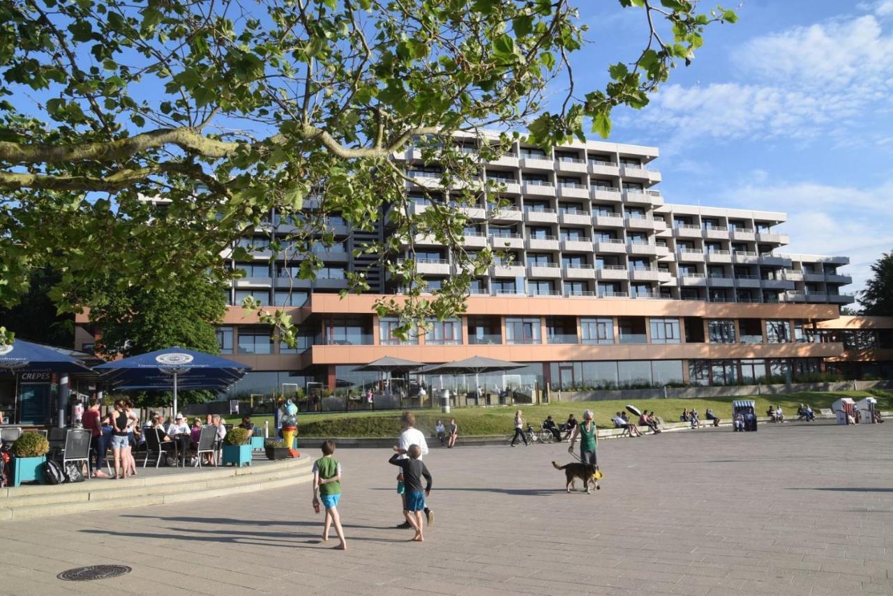 Fewo1846 Intermar - Marina Del Rey - Elegantes Studioapartment Mit Meerblick Und Eigenem Strandkorb Glücksburg Екстериор снимка