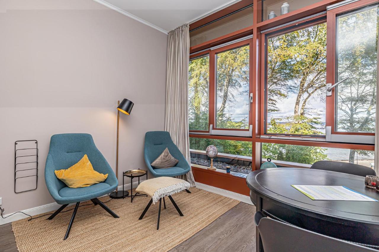 Fewo1846 Intermar - Marina Del Rey - Elegantes Studioapartment Mit Meerblick Und Eigenem Strandkorb Glücksburg Екстериор снимка